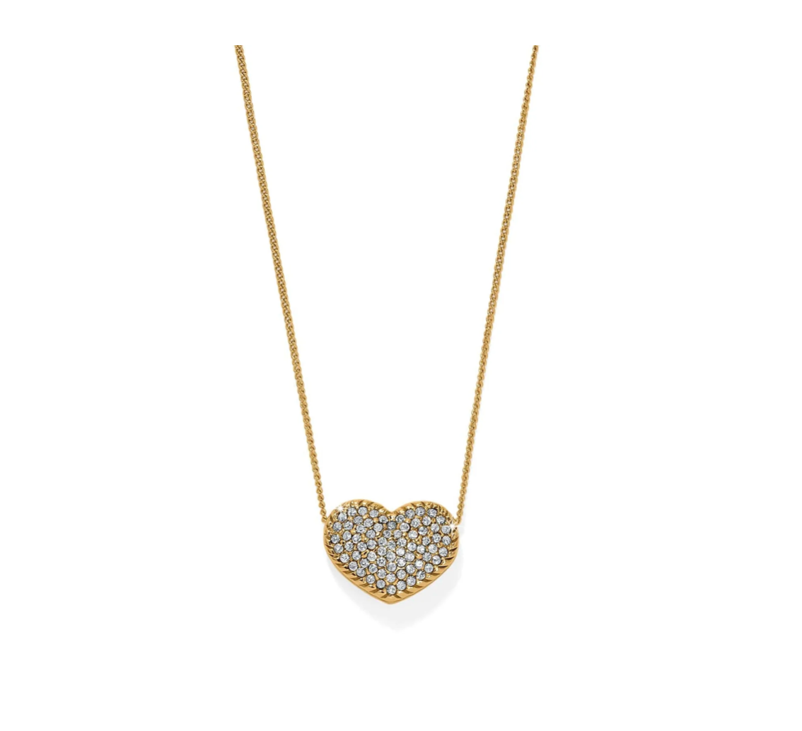 Illumina Celeste Heart Bold Necklace