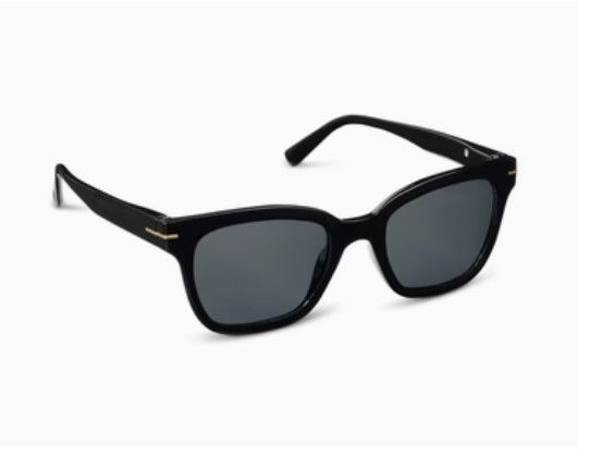 Sandy Black Polarized Sunglasses, Size: +0.00