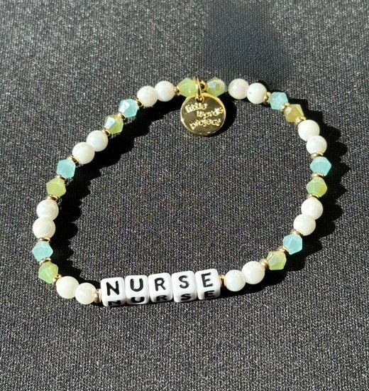 Leading Ladies Little Words Project Bracelets, Style Number: Nurse, Size: S/M