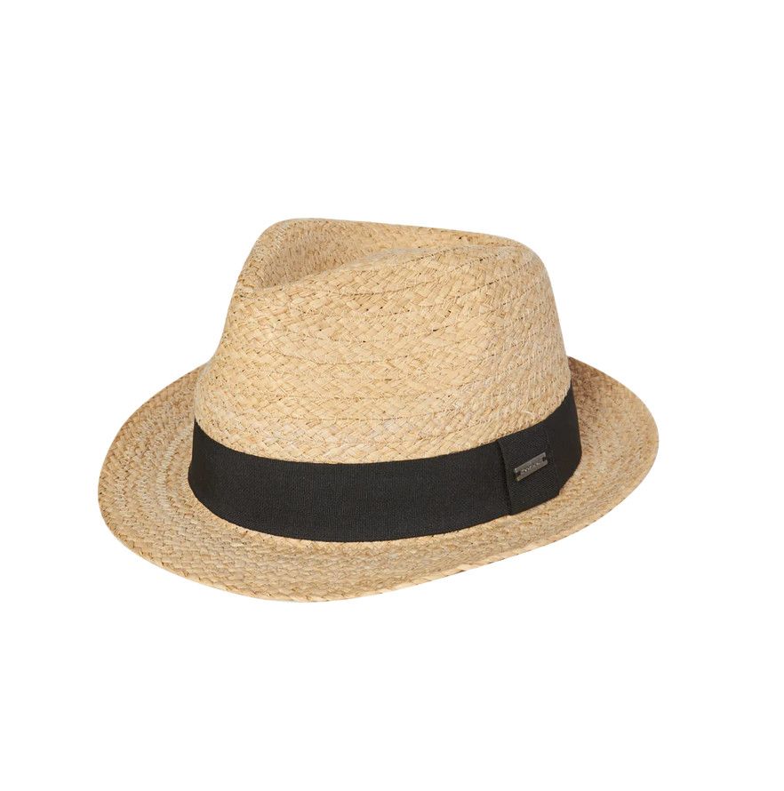 Natural Palm Springs Men&#39;s Fedora, Size: Large/Xlarge