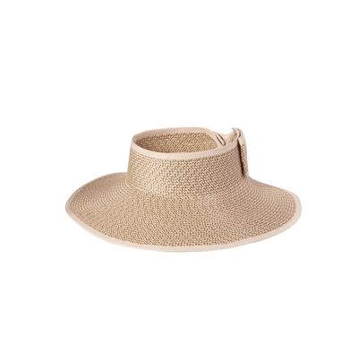 Women&#39;s Roll Up Visor Poolside Natural