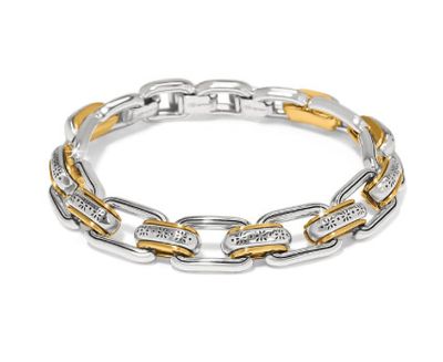 Mosaic Two Tone Links Bracelet