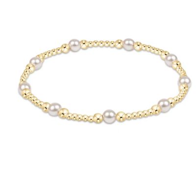 Classic Purpose Pattern 4mm Bead Bracelet