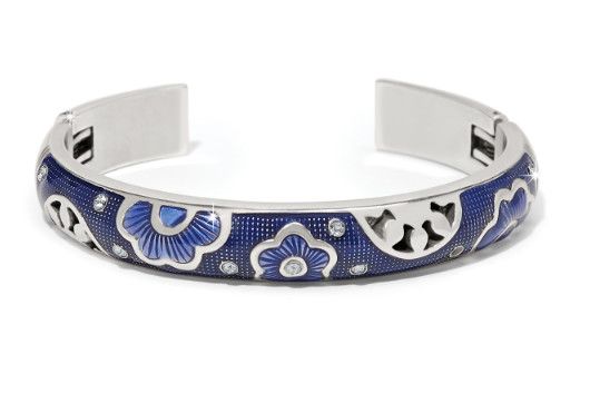 Flora Double Hinged Bangle Bracelet