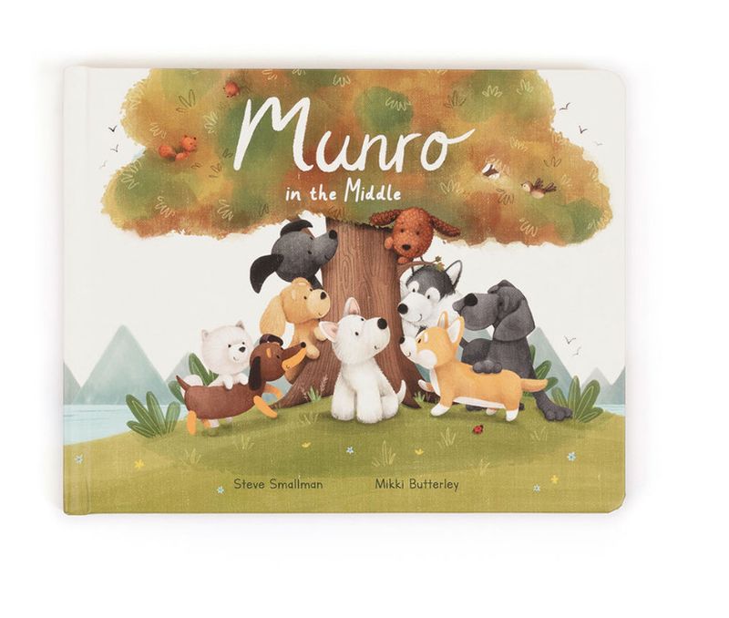 Jellycat Munro In The Middle Book