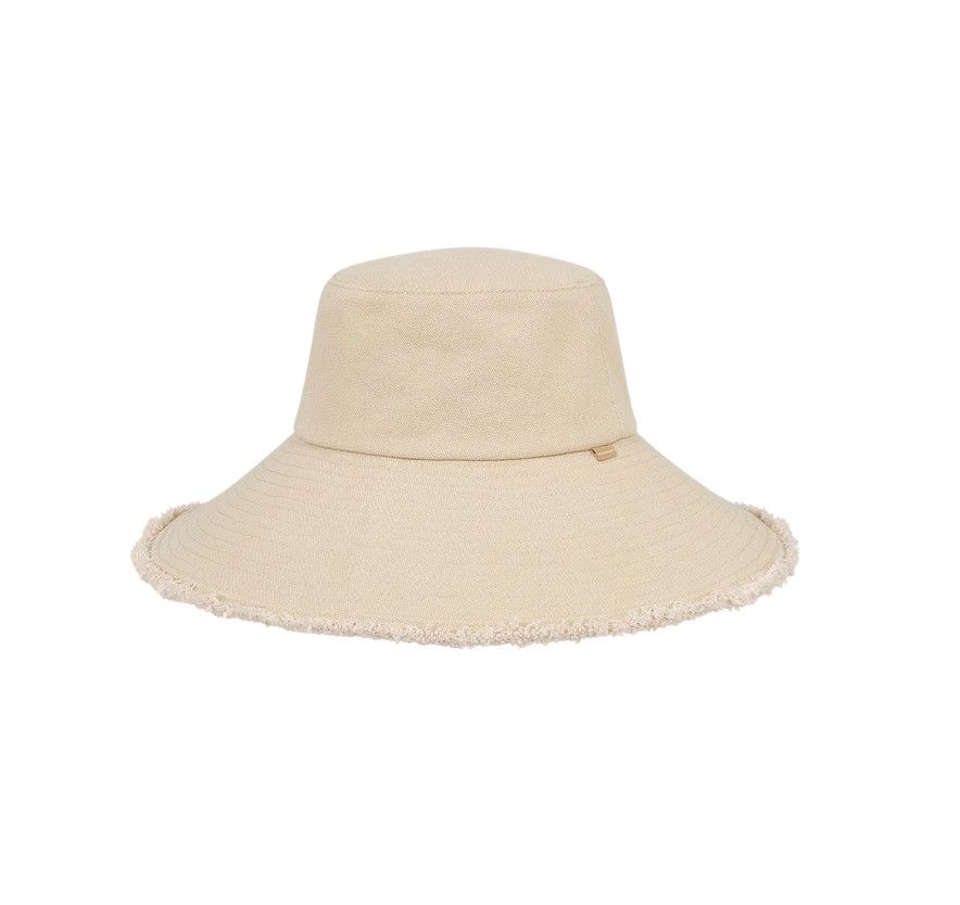 Women&#39;s Floppy Bay Hat, Color: Sand, Size: Medium