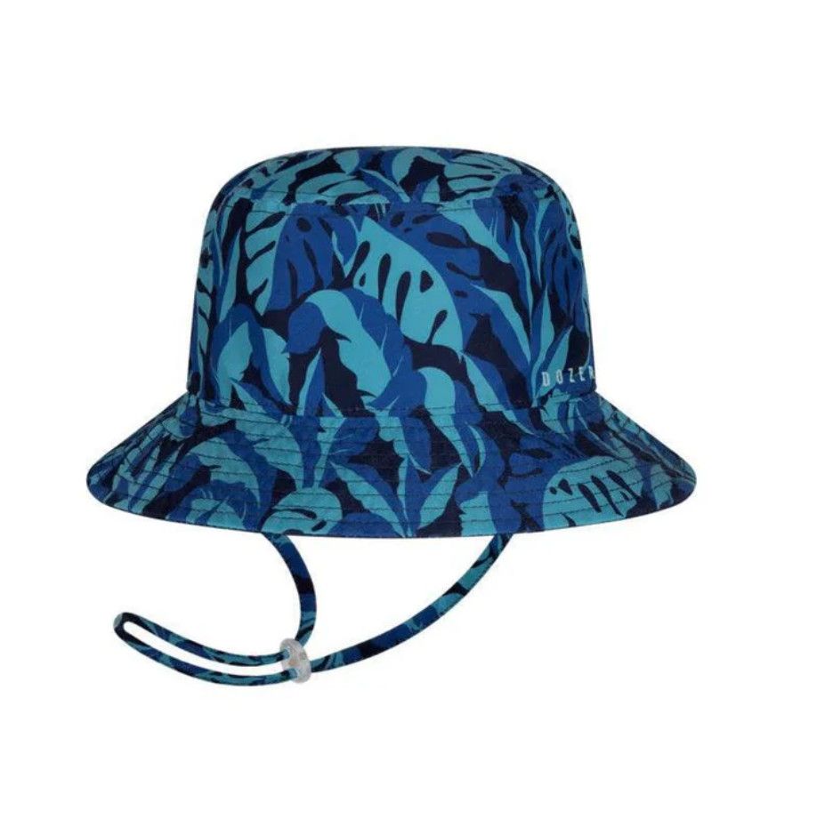 Darkwood Navy Dozer Boy&#39;s Bucket Swim Hat, Size: 2-5 Years