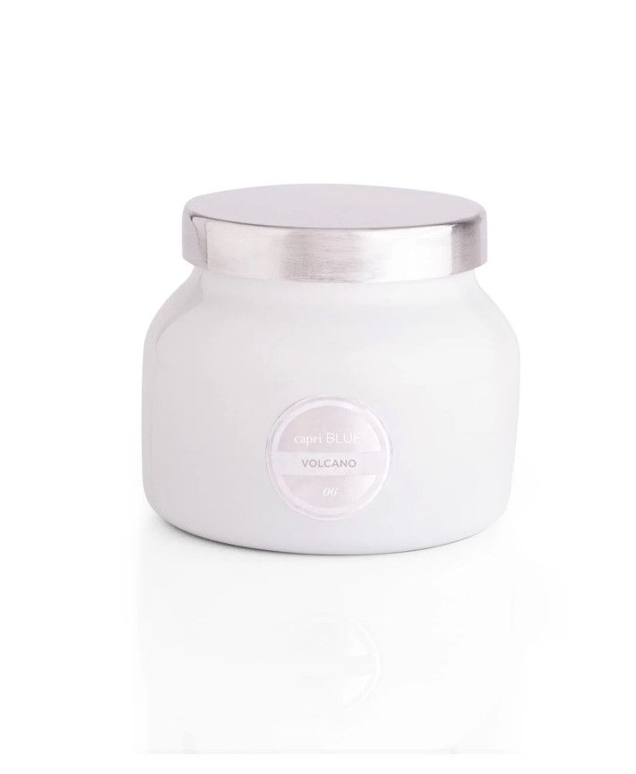 Capri Blue Volcano White Signature Candle, Size: 8oz