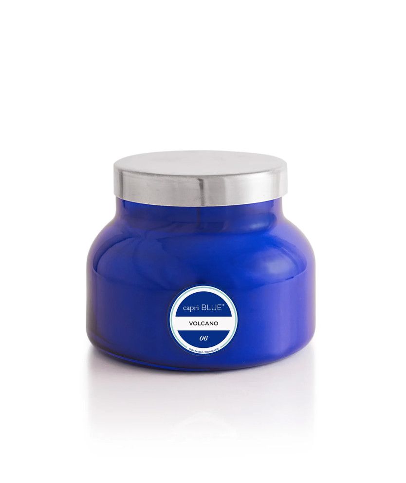 Capri Blue Volcano Blue Signature Jar Candle, Size: 19oz