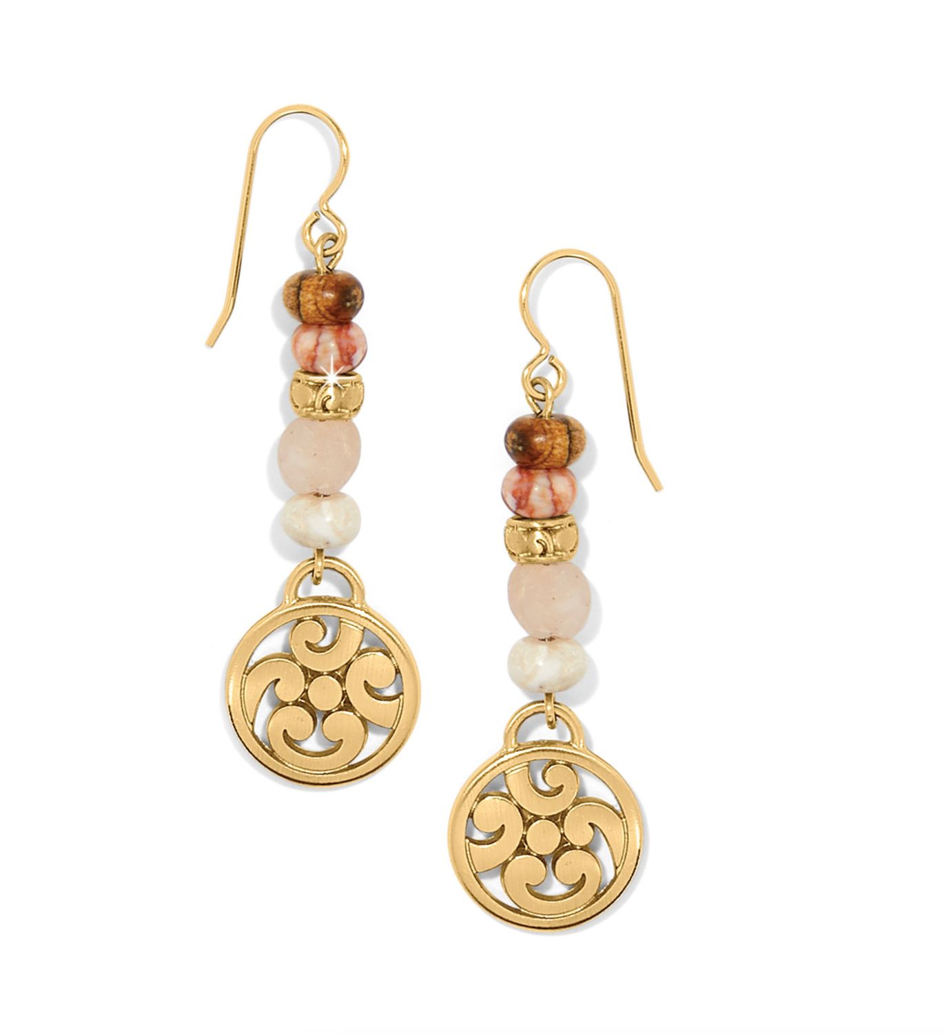 Contempo Playa Rosa French Wire Earrings
