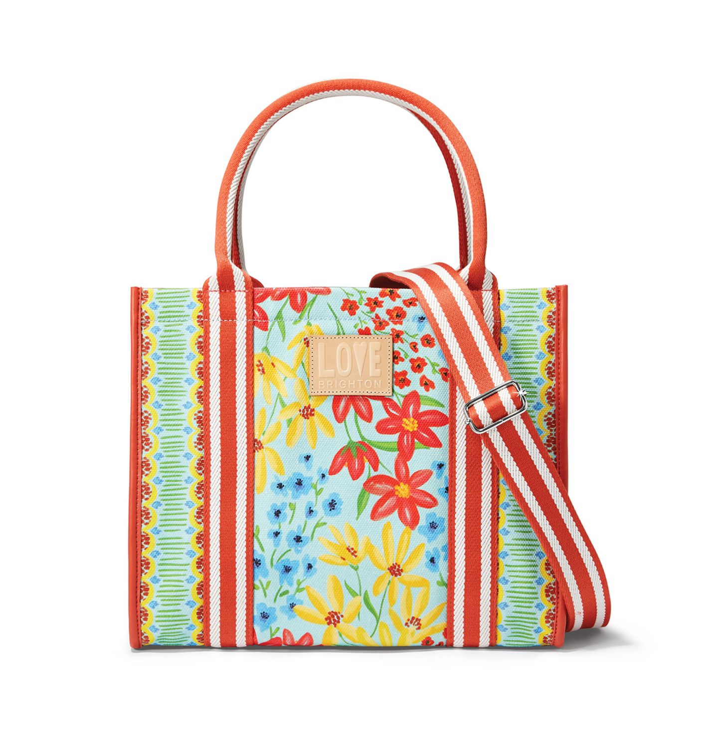 Painterly Garden Canvas Carryall