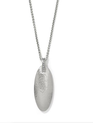 Meridian Orbit Oval Necklace