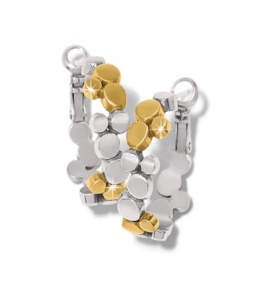 Pebble Edge Small Hoop Earrings
