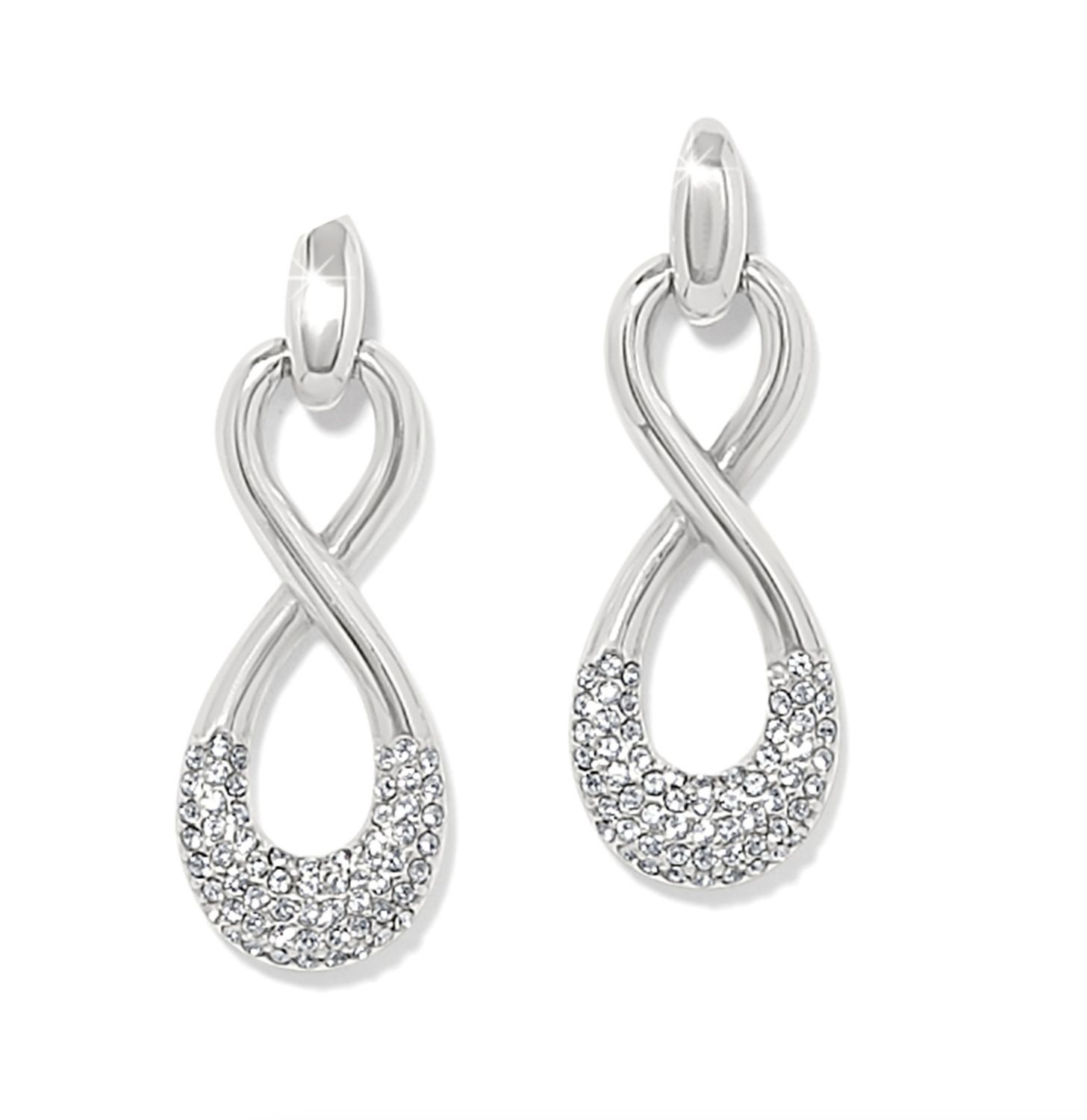 Interlok Luxe Post Drop Earrings