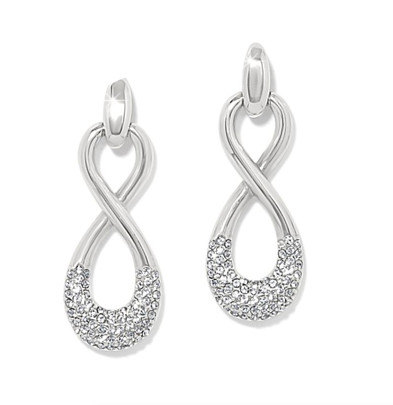 Interlok Luxe Post Drop Earrings