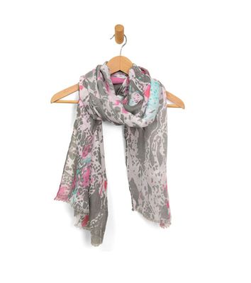 Grey Underwater Dream Scarf