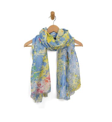 Yellow Underwater Dream Scarf