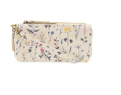 Chloe Printed Zip Around Wallet Wristlet