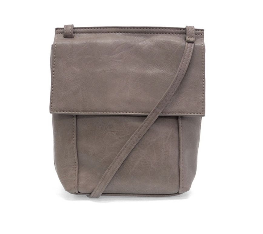 Jensy Front Flap Crossbody, Color: Shiitake