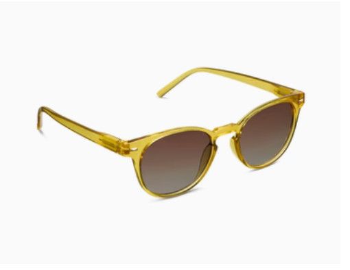 Boho II Polarized Sunglasses, Size: +0.00, Color: Citrus