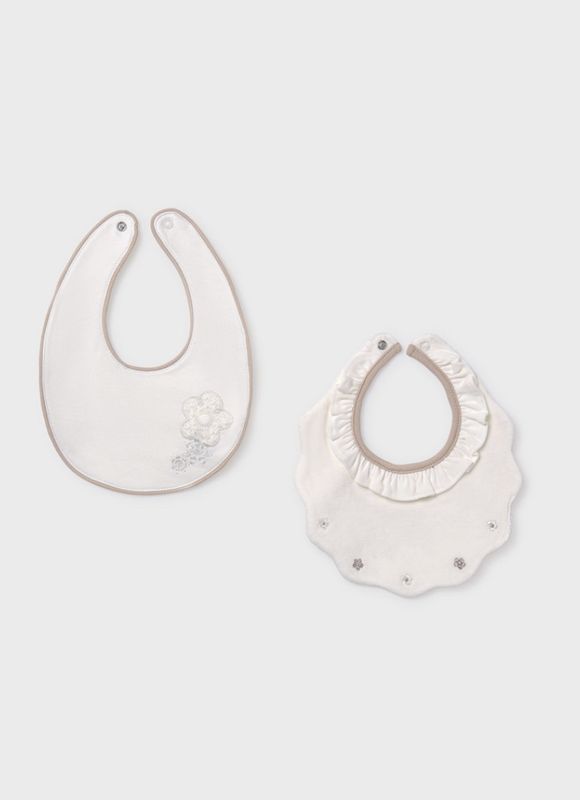 Natural Toffee Bibs