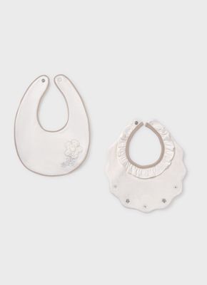 Natural Toffee Bibs