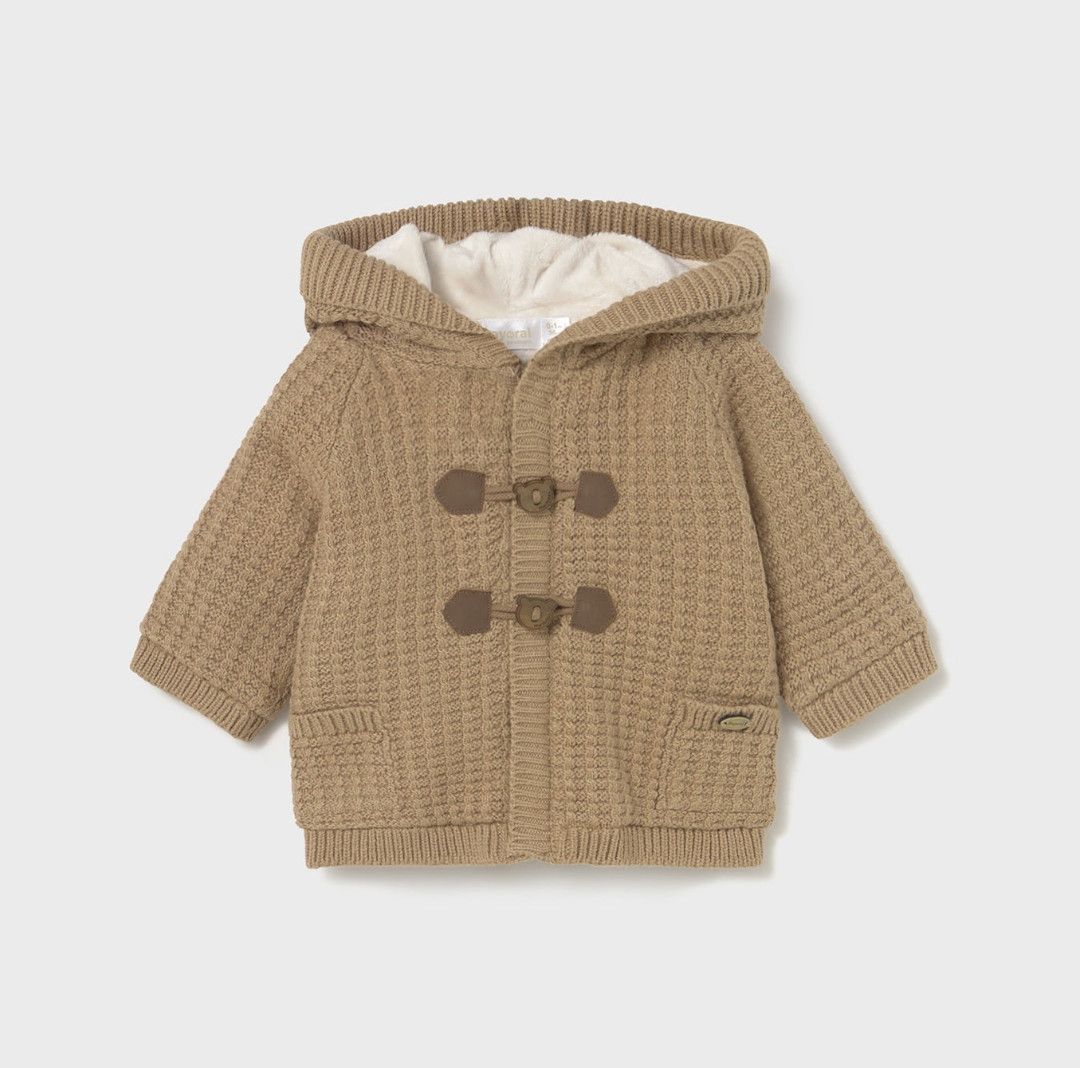 Toffee Knit Cardigan, Size: 4-6. 6-9m