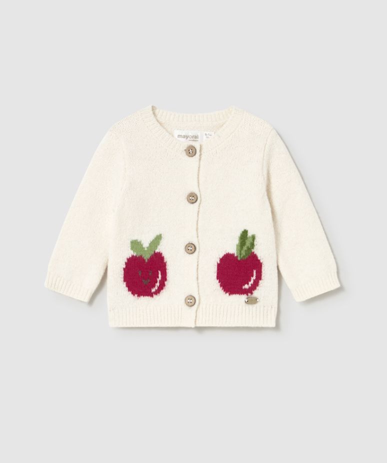 Apple Pottery Knit Cardigan