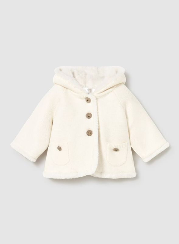 Pompon Knit Cardigan