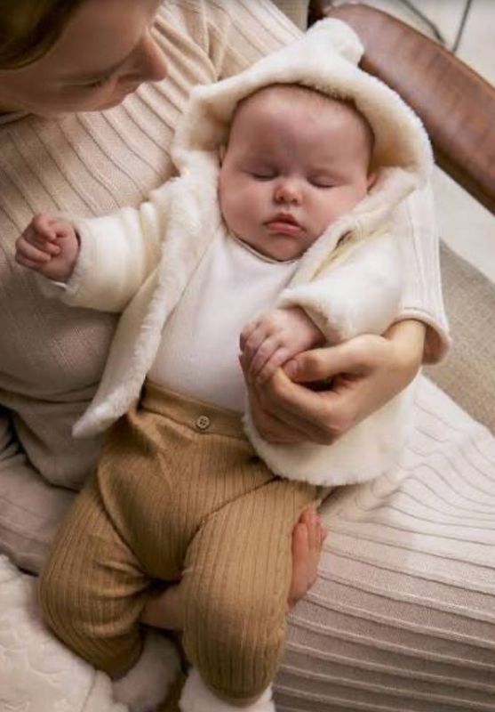 Toffee Tan Knit Leggings
