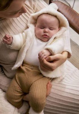 Toffee Tan Knit Leggings