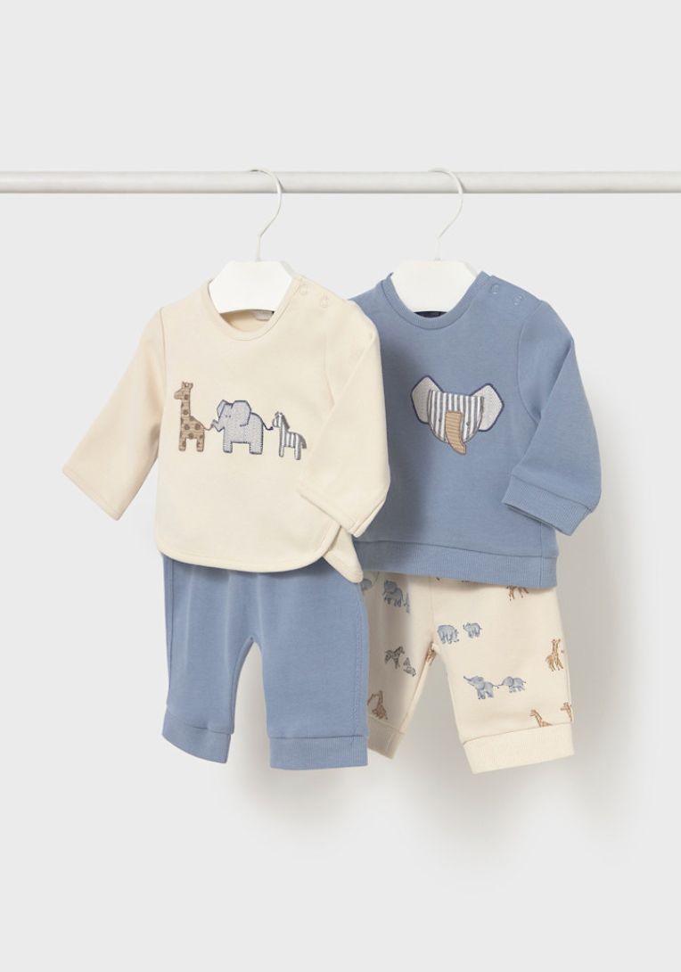 Blue Bell Zoo Animals Knit Set