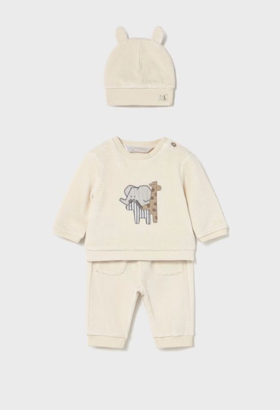 Zoo Animal Pottery 3 Piece Corduroy Tracksuit
