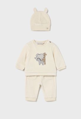 Zoo Animal Pottery 3 Piece Corduroy Tracksuit