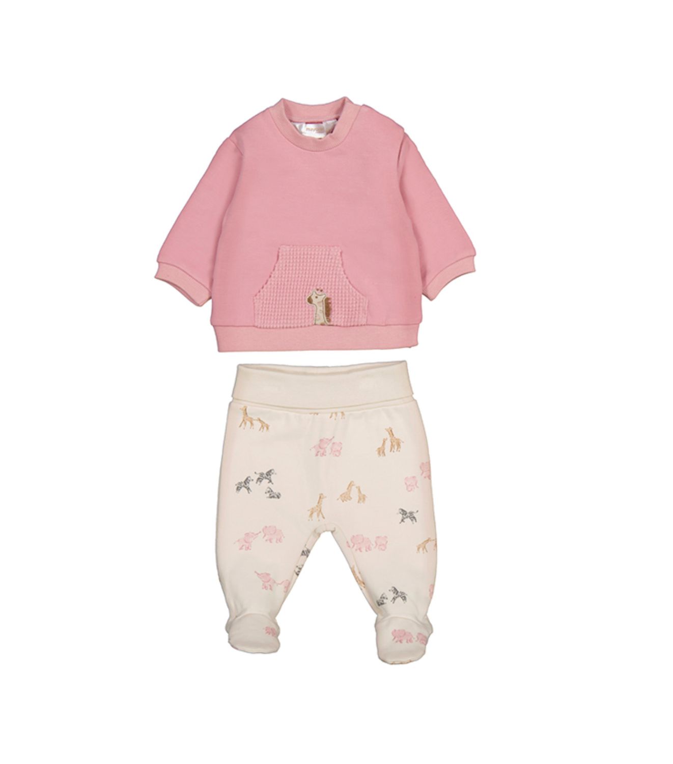 Pink Orchid Zoo Animal Leg Warmer Set, Size: 1-2. 0-3m
