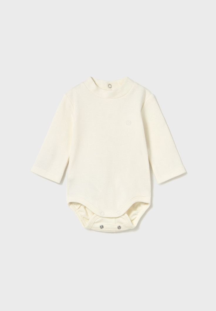 Vanilla Mockneck Bodysuit, Size: 4-6. 6-9m