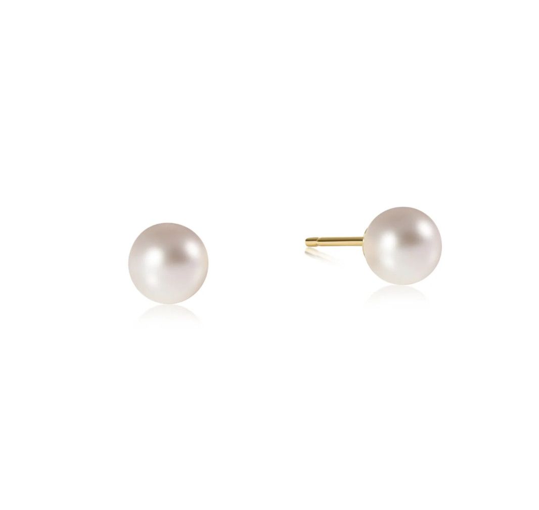 Classic Pearl Ball Stud