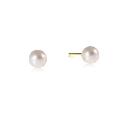 Classic Pearl Ball Stud