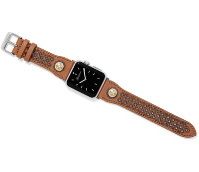Mosaic Leather Watch Band
