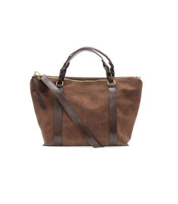 Mabel Faux Suede Tote