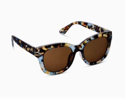 Peepers Center Stage Polarized Sunglasses, Color: Blue Quartz, Size: 0.00
