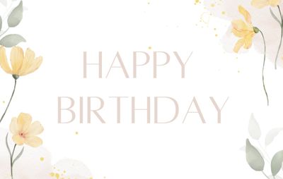 Birthday