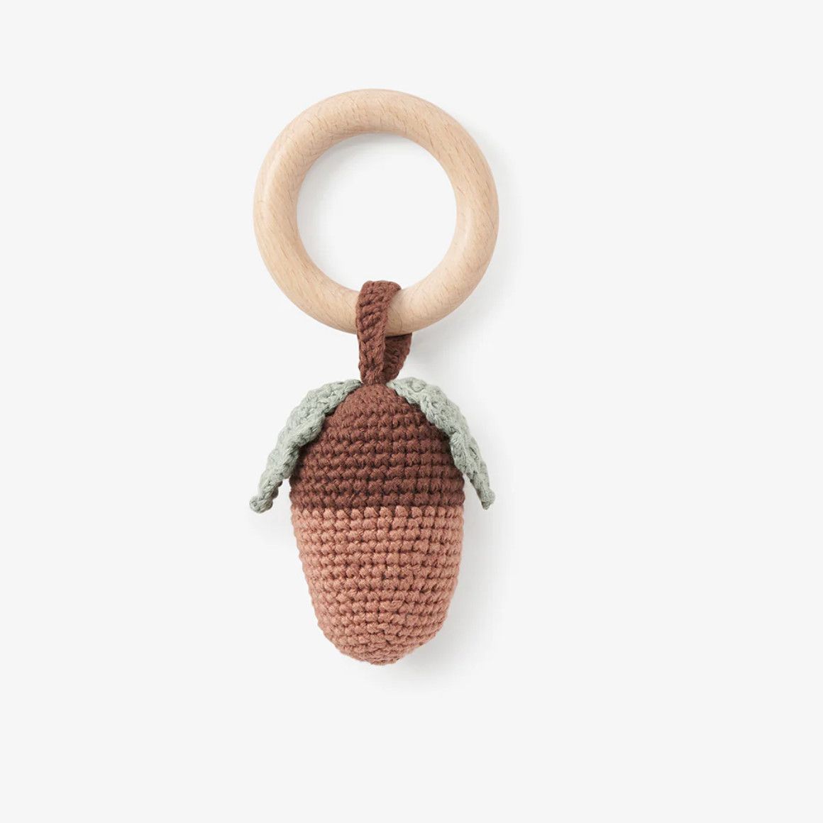 Acorn Ring Rattle