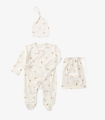 Organic Cotton Pointelle Layette Gift Set