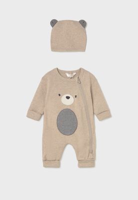 Foxy Oat Bodysuit &amp; Hat Set