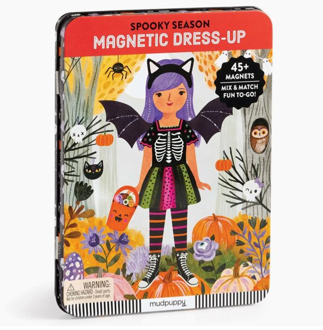 Magnetic Dress-Up Play Set, Style: Spooky Season