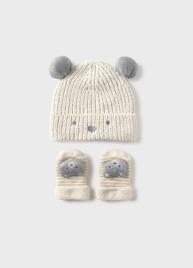 Bear Hat &amp; Sock Set