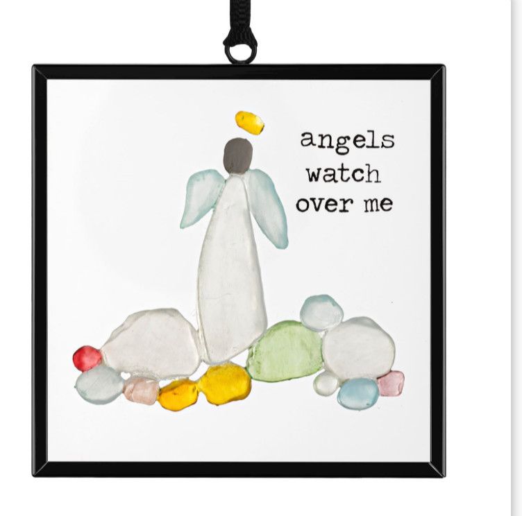 Angels Watch Over Me  Suncatcher