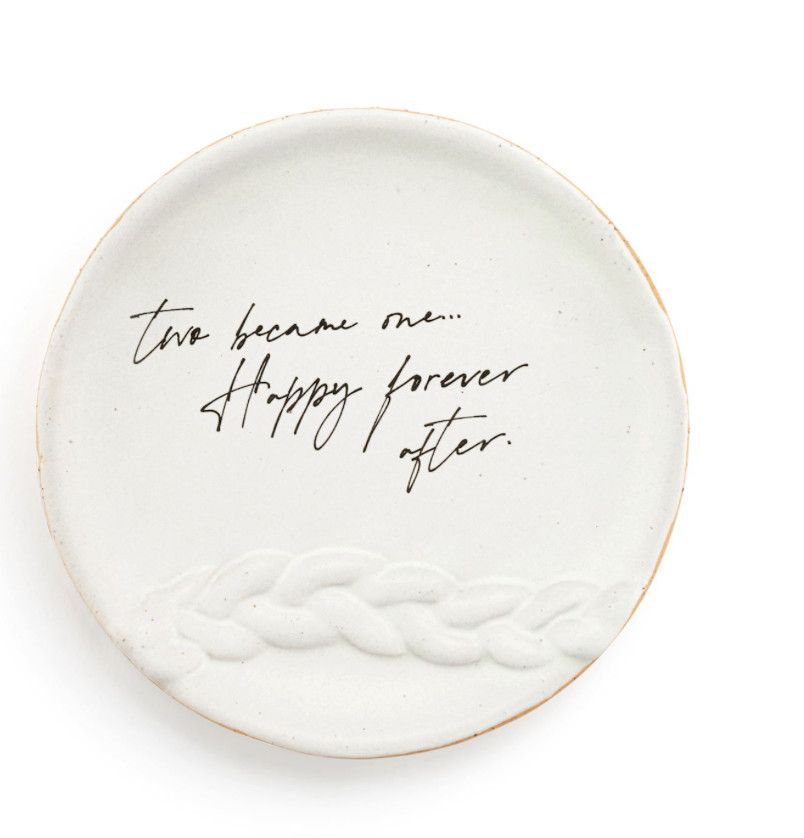Inspired Wedding Trinket Dish