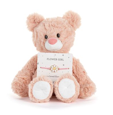 Flower Girl Pink Bear